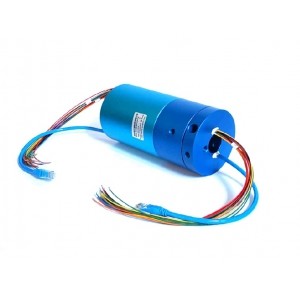 仟兆網線+電流+氣體一體滑環