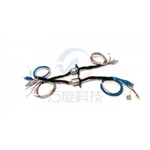 USB2.0+網線滑環