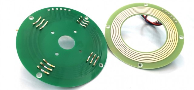 PCB超薄 滑環(huán) 6路5A