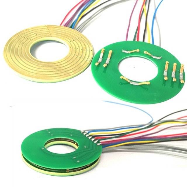 7路PCB超薄滑環(huán)