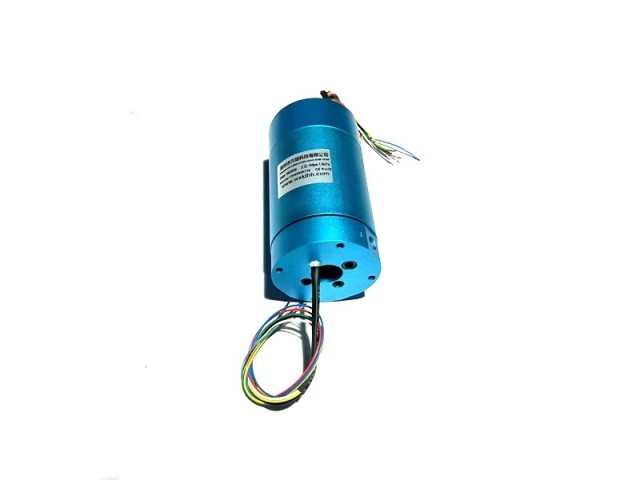 中孔油電滑環