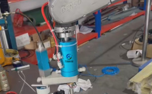 五軸機(jī)械手臂油氣電滑環(huán)安裝案例